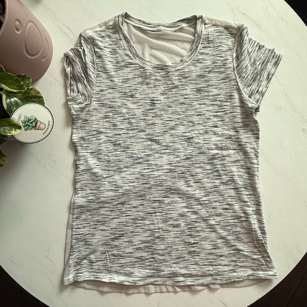 Lululemon Beat The Heat Tiger Space Dye Tee